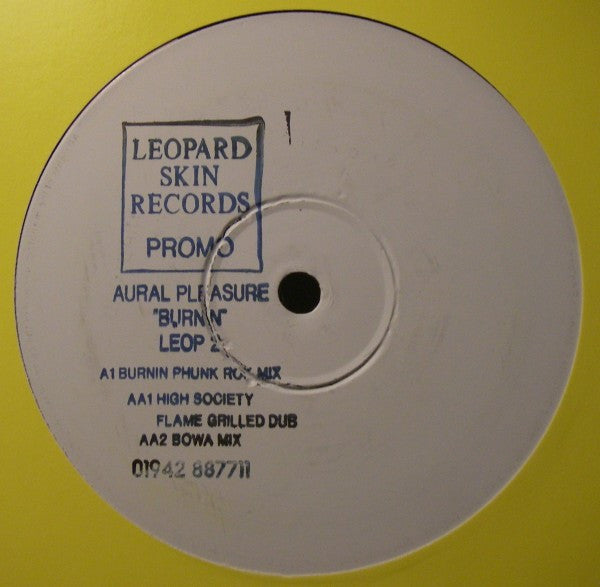 Aural Pleasure – Burnin - VG