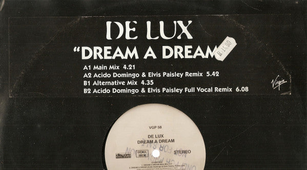 De Lux – Dream A Dream VG+