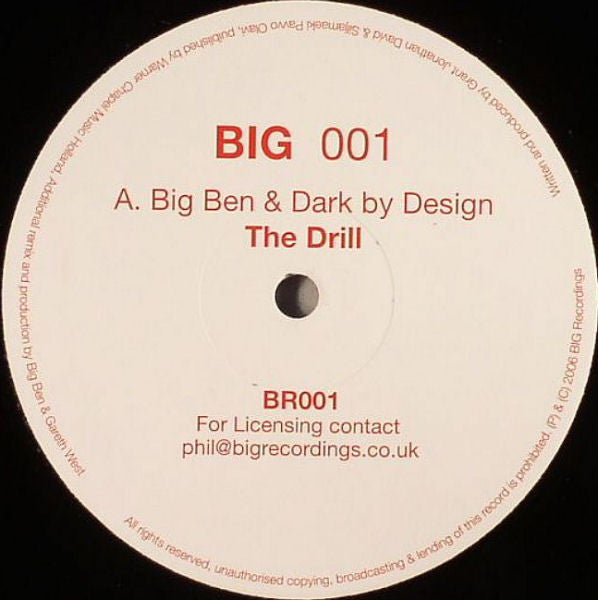 Big Ben* & Dark By Design ‎– The Drill
