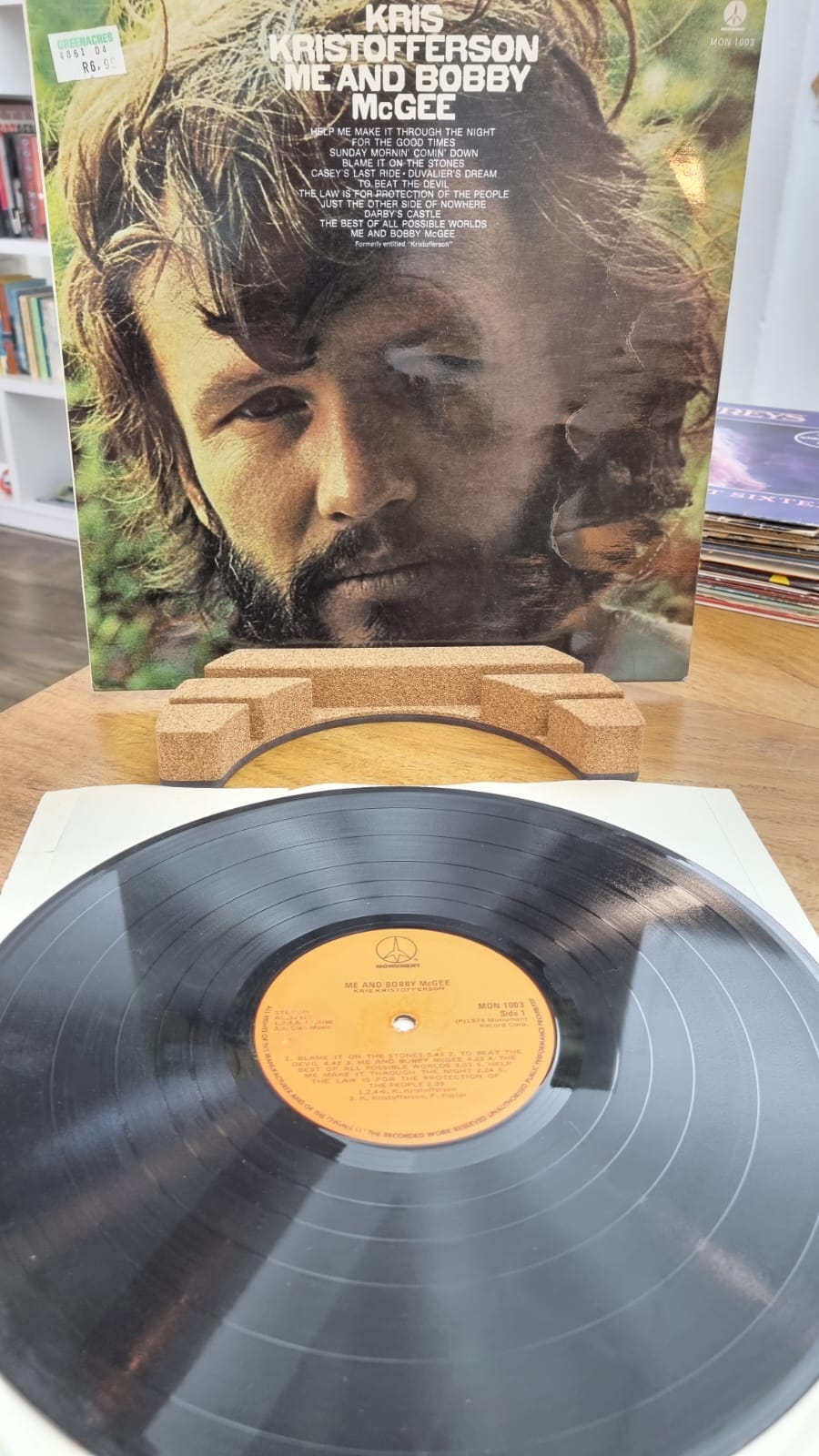 Kris Kristofferson – Me And Bobby McGee VG